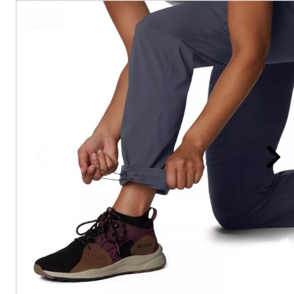 Columbia Sportswear Ladies sz 12 converible pants. Lightweight, water repellent. - Picture 4 of 16